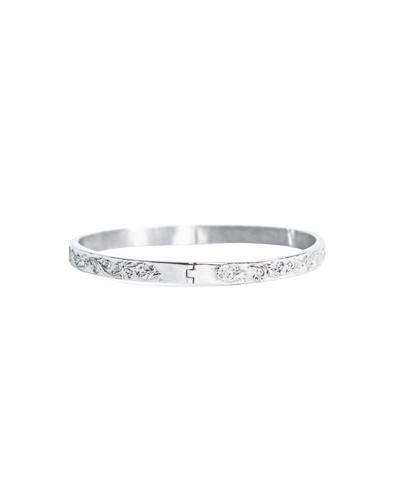 Cendres Bangle, Silver