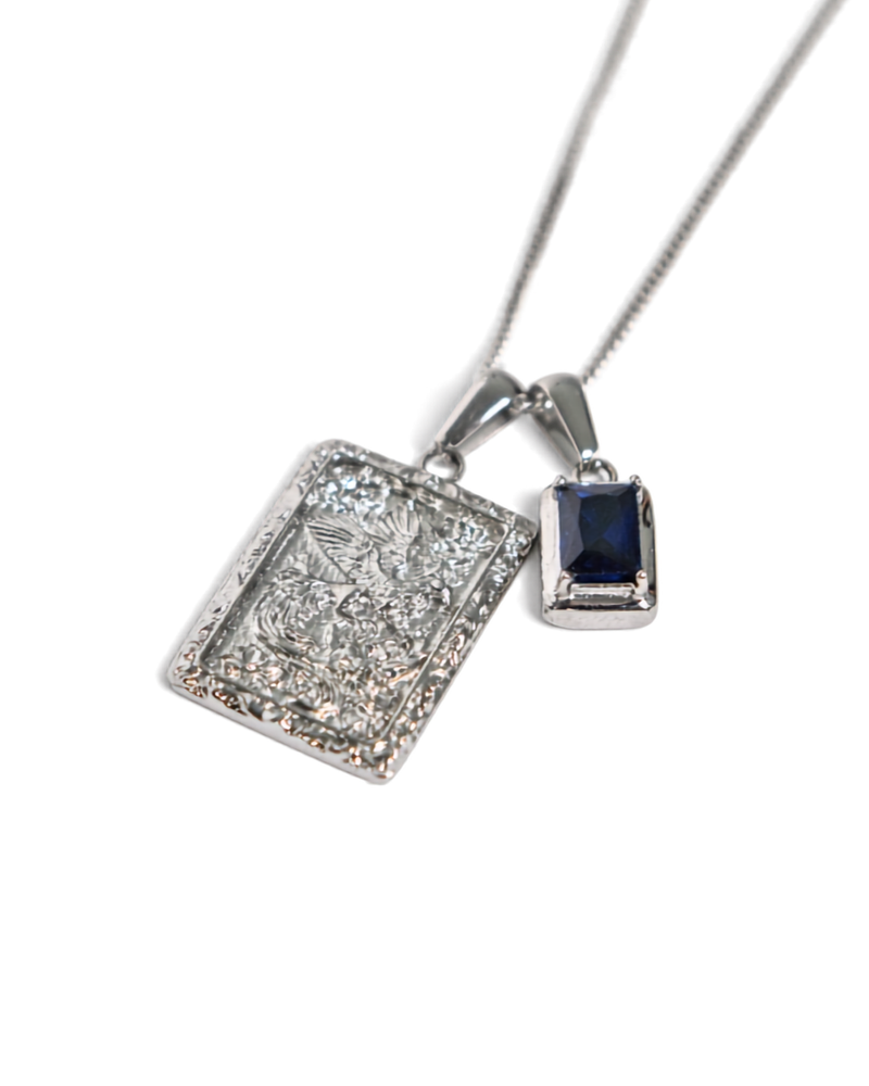 Cendres Medallion, Silver